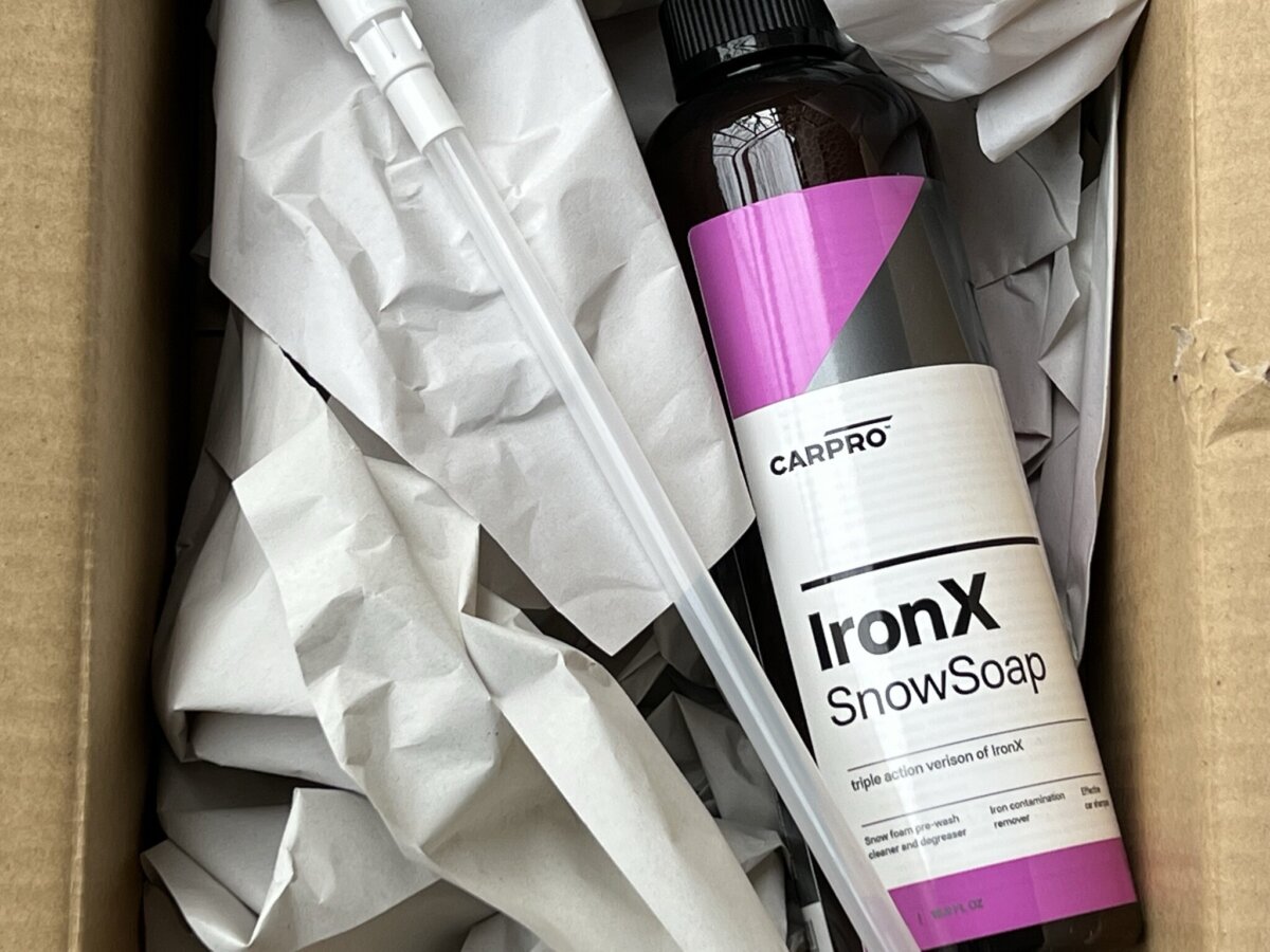 carpro ironx snow soap